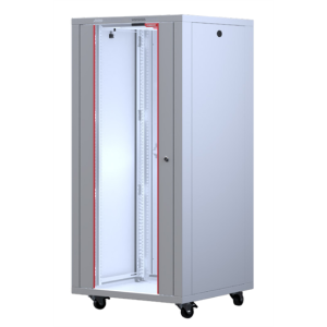 FORMRACK 20U Interline 600x600 19" szabadon álló rack szekrény - RAL7035 szürke