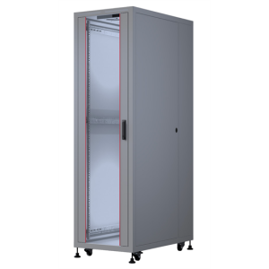 FORMRACK 26U Cosmoline 600x1000 19" szabadon álló rack szekrény - RAL7035 szürke