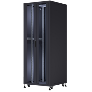 FORMRACK 32U Cosmoline 800x800 19" szabadon álló rack szekrény - RAL9005 fekete