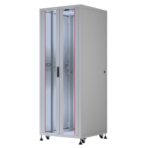 FORMRACK 42U Cosmoline 800x800 19" szabadon álló rack szekrény - RAL7035 szürke