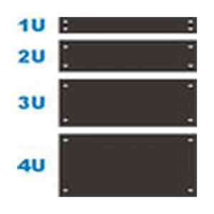 FORMRACK 5U takaró elem (vakpanel) 19"