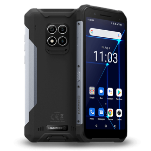 HAMMER Construction 6" LTE 6/128GB DualSIM okostelefon - ezüst