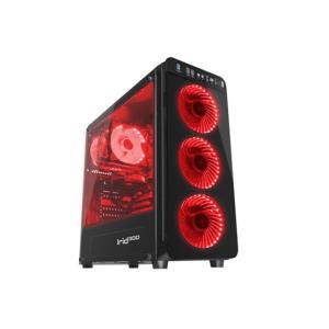 HÁZ Genesis IRID 300 - Midi Tower - Piros