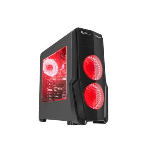 HÁZ Genesis TITAN 800 - Midi Tower - Piros
