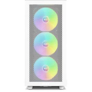 HÁZ NZXT Midi - H7 Flow RGB - Matt fehér - CM-H71FW-R1