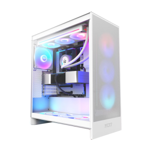 HÁZ NZXT Midi - H7 Flow RGB - Matt fehér - CM-H72FW-R1