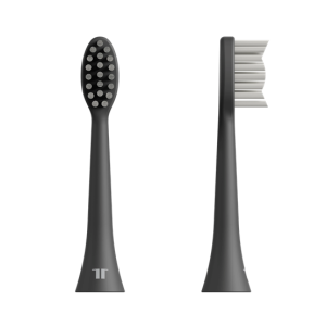 HAZ TESLA Smart Toothbrush TS200 Brush Heads Black 2x