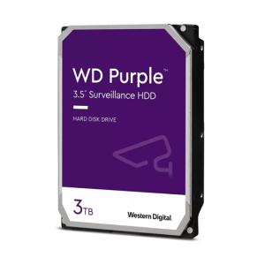 HDD 3,5" WD 3TB SATA3 5400rpm 256MB Purple - WD33PURZ