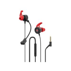 HDP Genesis Oxygen 200 Gamer mikrofonos fülhallgató - fekete/piros