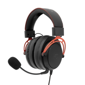 HDP White Shark GH-2341B/R GORILLA  gamer fejhallgató mikrofonnal - fekete/piros