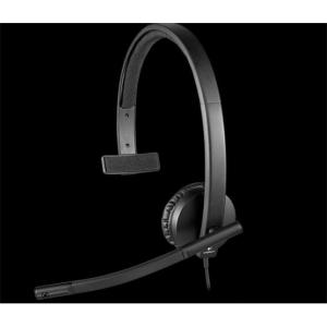 HDS Logitech H570e Mono Headset - Fekete