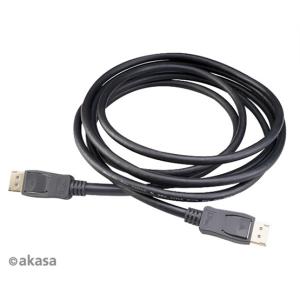 KAB Akasa 8K  Displayport kábel - 3m - AK-CBDP23-30BK