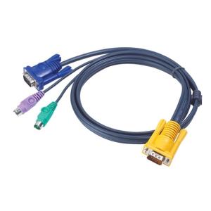 KAB Aten KVM PS/2 kábel - VGA - 6m