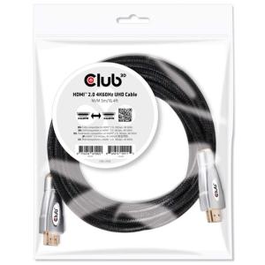 KAB Club3D High Speed HDMI 2.0 4K60Hz UHD kábel - 5m