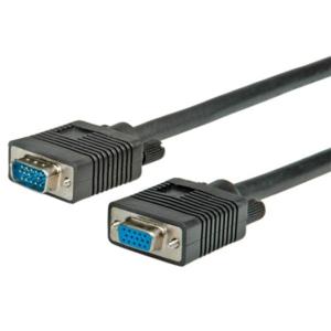 KAB Roline HD15M/F VGA kábel - 10m