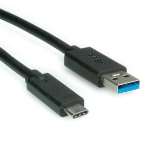 KAB ROLINE Kábel USB 3.1 A - C, M/M - 1m