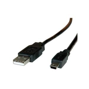 KAB ROLINE USB 2.0 A - Mini B USB (5pin) kábel - 3m