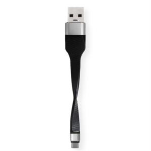 KAB Roline USB-C - USB 3.2 A kábel - 11cm - fekete