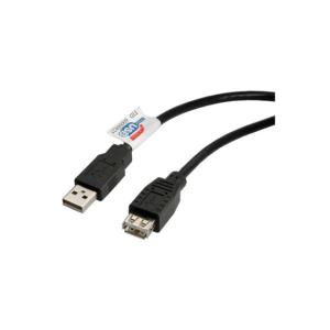 KAB Roline USB2.0 A-A hosszabbító kábel - 0.8m