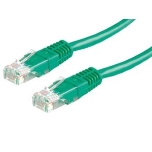 KAB Roline UTP Cat5e kábel - Zöld - 0.5m