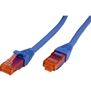 KAB Roline UTP CAT6 LSOH kábel - kék - 0,3m