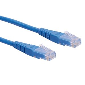 KAB Roline UTP Cat6 patch kábel - Kék - 0,3m