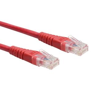 KAB Roline UTP Cat6 patch kábel - Piros - 0.5m