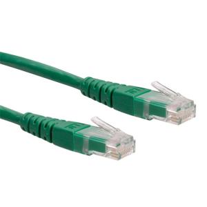 KAB Roline UTP Cat6 patch kábel - Zöld - 0,3m