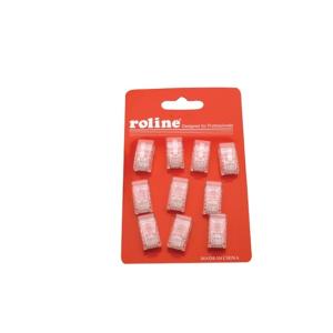 LAN Roline UTP Cat6 RJ45 8P8C dugó - 10db/cs