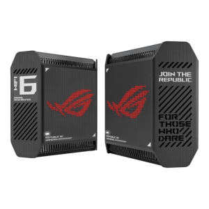 LAN/WIFI Asus ROG Rapture GT6 Router - 2-PK - Fekete