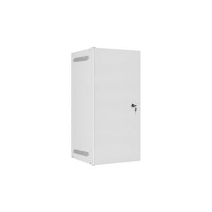 Lanberg 10" fali rack szekrény 12U/280X310, lemezajtó, lapraszerelt, szürke