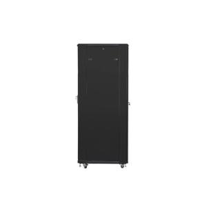 Lanberg 19" szabadon álló rack szekrény 42U/800X800 perforált ajtó, lapraszerelt, fekete