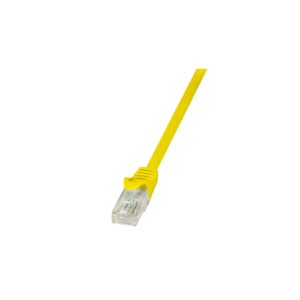 LogiLink CP1017U Cat5e U/UTP patch kábel - Sárga - 0,25m