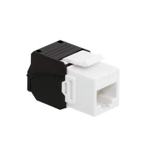 LogiLink Keystone Jack Cat.6A UTP AWG 22-26, szerszám nélküli, 16,6 mm szélesség