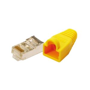 LogiLink MP0015 Cat5 moduláris csatlakozó - 100db/cs - Sárga