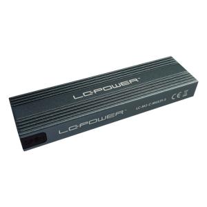 MBR LC Power Külső ház - USB 3.2 Type-C - NVMe vagy SATA M.2 SSD - LC-M2-C-MULTI-3