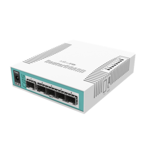 MikroTik CRS106-1C-5S asztali switch, 5xSFP foglalattal