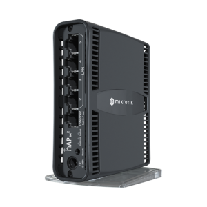 MikroTik hAP ax2 router, 802.11ax, 5x gigabit RJ45 port, 1xPoE ki