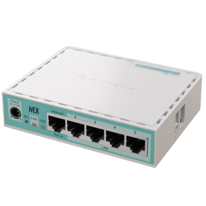 MikroTik hEX 2024 5x gigabit porttal, USB