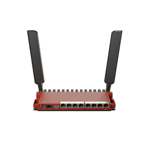 MikroTik L009UiGS-2HaxD-IN wifi router, 802.11ax (WiFi6) 2.4Ghz, asztali változat