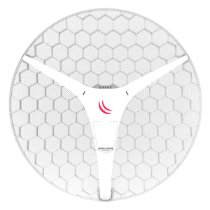 MikroTik LHG HP5 XL 27dBi 5Ghz integrált antenna, 1x 10/100 Mbps RJ45 port, 4-es csomag