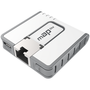 MikroTik mAP lite 2,4Ghz wifi access point, beltéri, mágneses rögzíthetőség