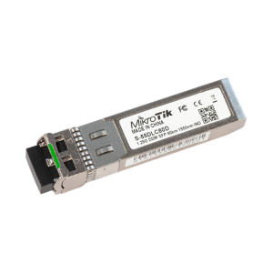 MikroTik SFP modul 1,25G SM 80km, duplex LC csatlakozóval