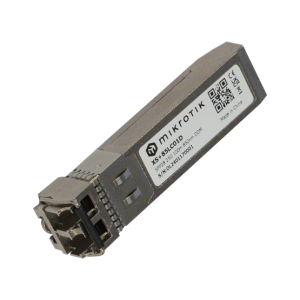 MikroTik SFP28 modul 1G/10G/25G MM 100m 850nm, duplex LC csatlakozóval