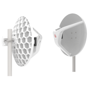 MikroTik Wireless Wire Dish - 60GHz LHG, előre konfigurált antenna pár, 1,8Gbps 1,5km