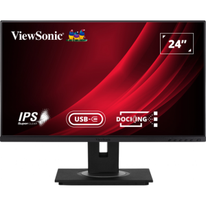 Mon ViewSonic 24" VG2456 1920x1080 USB-C 60Hz - Pivot - IPS