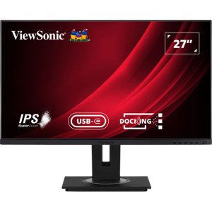 Mon ViewSonic 27" VG2756-2K 2560x1440 USB-C 60Hz - Pivot - IPS