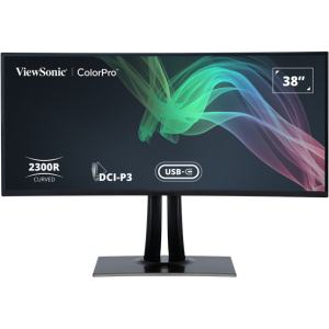 Mon ViewSonic 38" VP3881A 3840x1600 USB-C 60Hz - 2300R - IPS