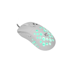 MOU White Shark GM-5013W AZRAEL Vezetékes gamer egér - Fehér