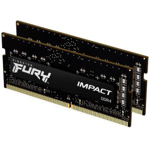 RAM Kingston Notebook DDR4 3200MHz 16GB (2x8GB) Kit FURY Impact CL20 1,2V